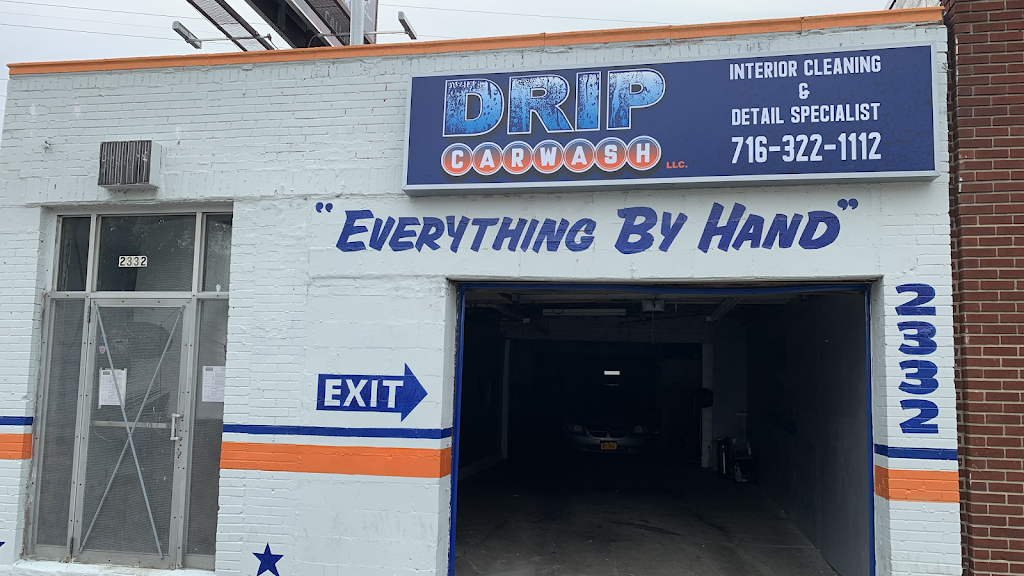 Drip carwash llc | 2332 Bailey Ave, Buffalo, NY 14211, USA | Phone: (716) 322-1112