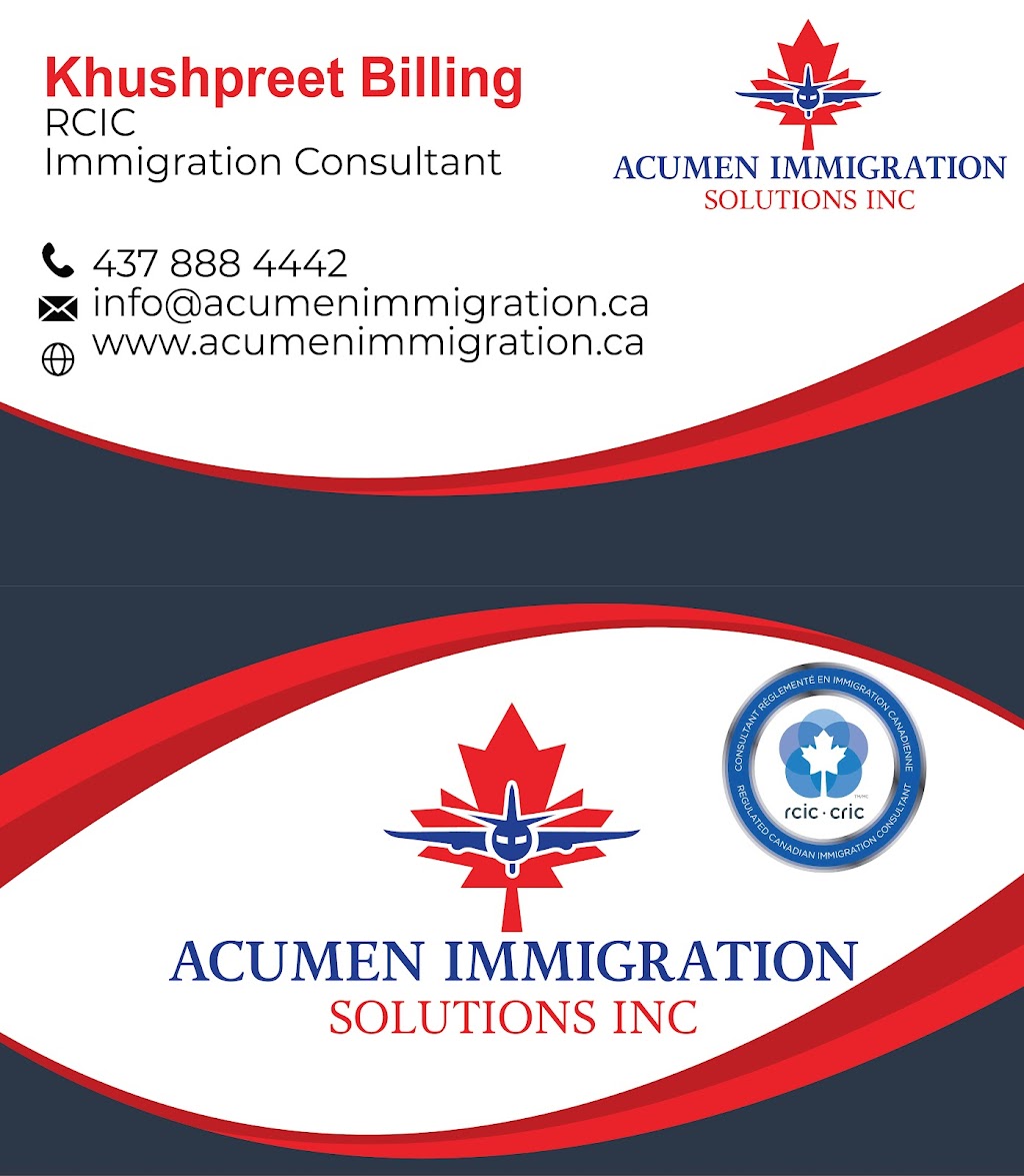 Acumen Immigration Solutions Inc. | 16784 80 Ave, Surrey, BC V4N 0G9, Canada | Phone: (437) 888-4442
