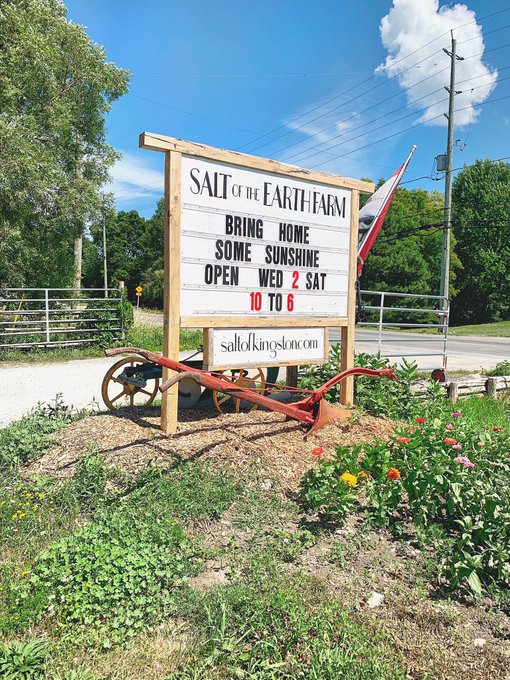 Salt of the Earth Farm | 1054 Kingston 2, Kingston, ON K7L 4V1, Canada | Phone: (613) 331-1078