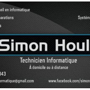 Simon Houle Informatique | 1736 Rue Julien, Sherbrooke, QC J1N 0A5, Canada | Phone: (819) 432-0043