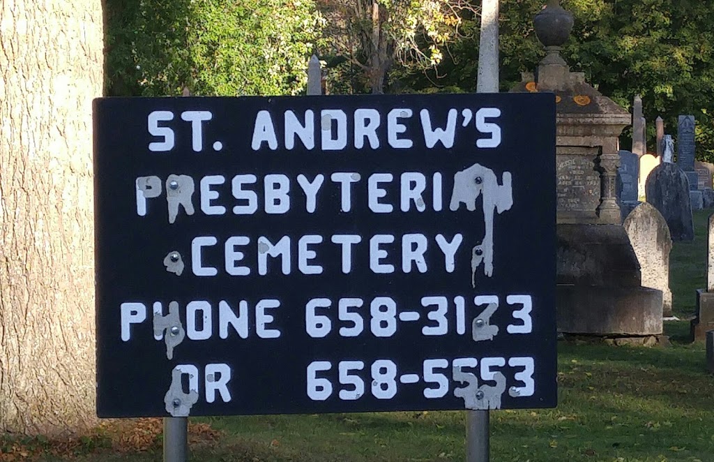 St. Andrews Presbyterian Cemetery | 23 Bennett St, Spencerville, ON K0E 1X0, Canada | Phone: (613) 658-5553