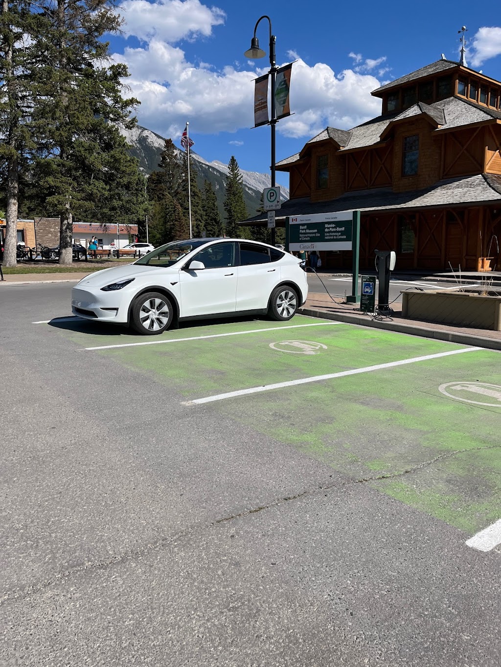 Tesla Destination Charger | 91 Banff Ave, Banff, AB T1L 1A1, Canada | Phone: (403) 762-1558