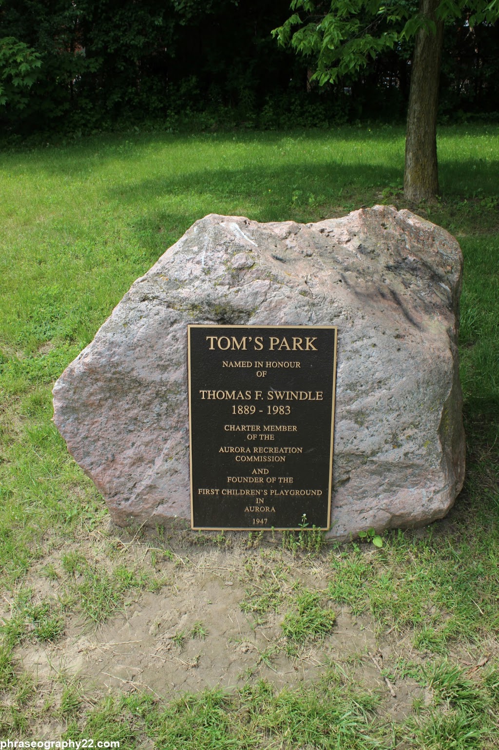 Toms Park | 52 Lanewood Dr, Aurora, ON L4G 4V3, Canada