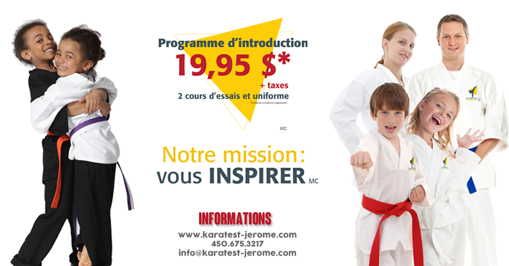 Karate Sports St-Jérôme | 978G Boulevard de la Salette, Saint-Jérôme, QC J5L 2K1, Canada | Phone: (450) 675-3217