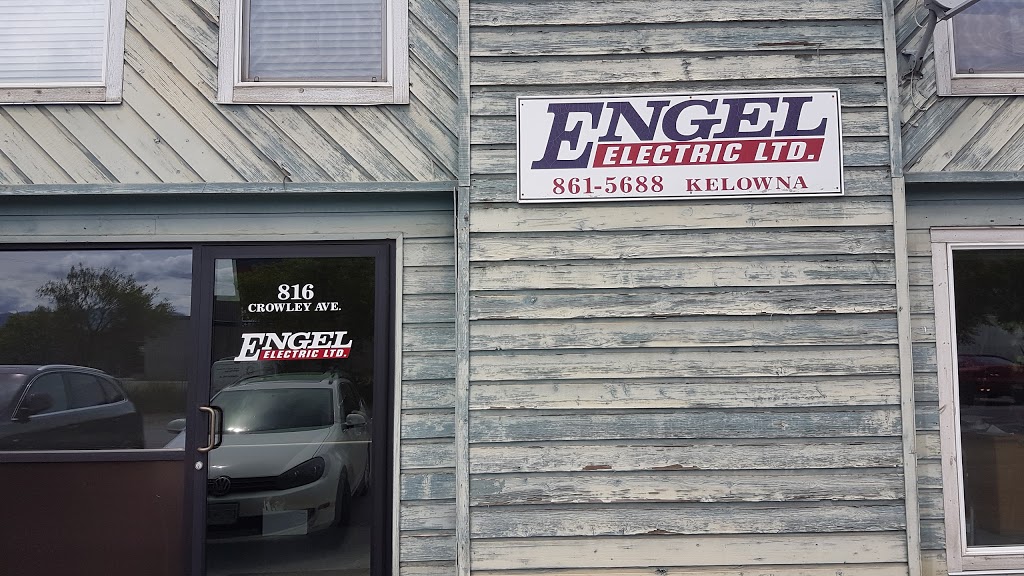 Engel Electric Ltd | 816 Crowley Ave, Kelowna, BC V1Y 7G7, Canada | Phone: (250) 861-5688