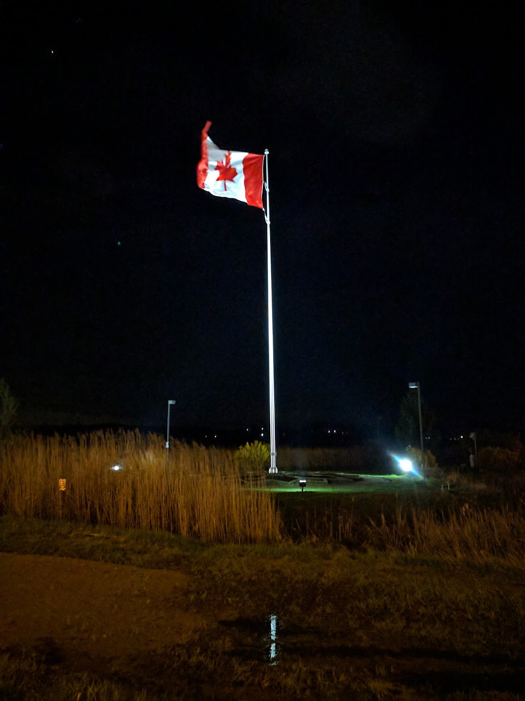 Canadian Flag Monument | ON-10, Orangeville, ON L0N, Canada