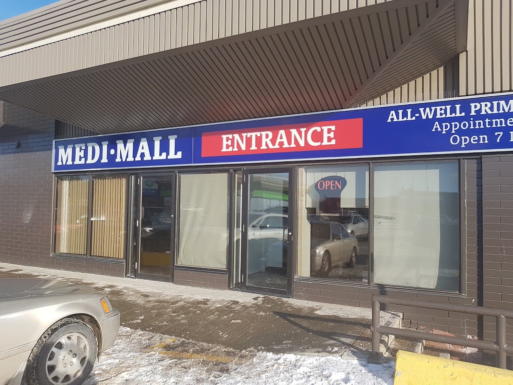 Medi Mall All-Well Primary Care Centre | 2835 Mill Woods Rd NW, Edmonton, AB T6K 4A9, Canada | Phone: (780) 450-4550