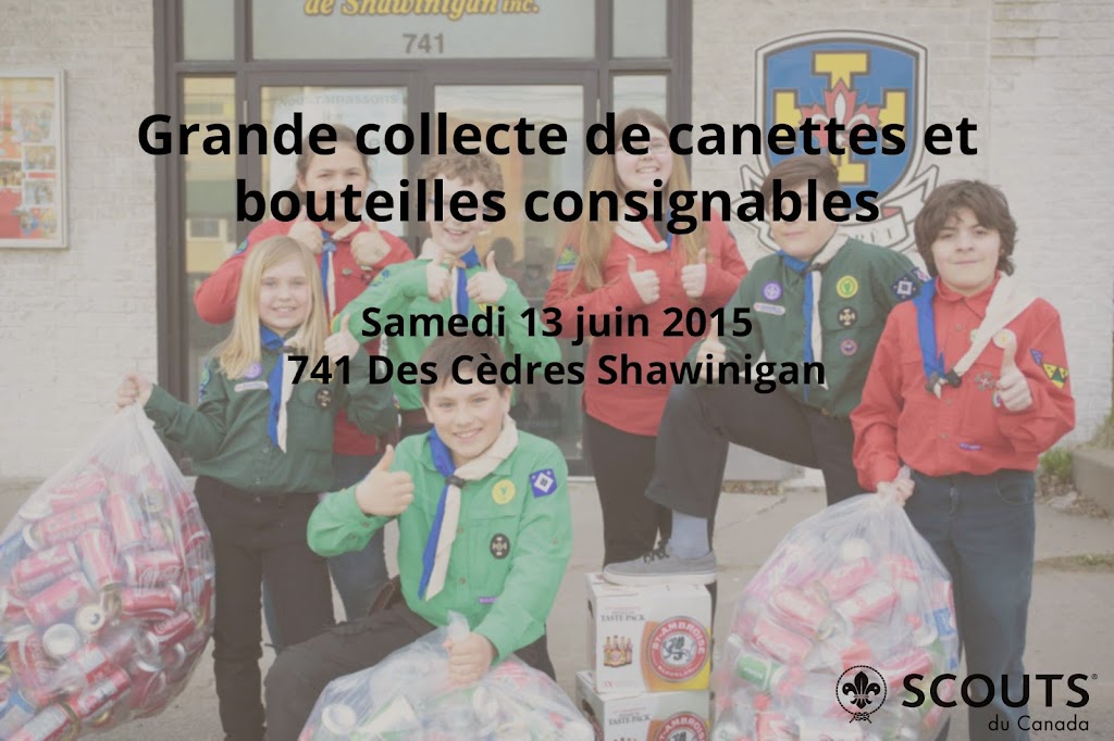 Groupe Scout Centre-Ville Shawinigan | 1275 Av. de la Fonderie, Shawinigan, QC G9N 1W9, Canada | Phone: (819) 556-8709