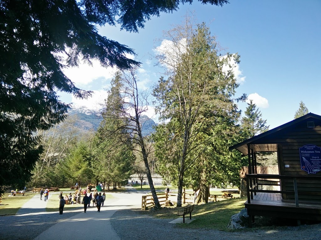 Shannon Waterfall Parking Lot | Squamish, BC V0N 1J0, Canada