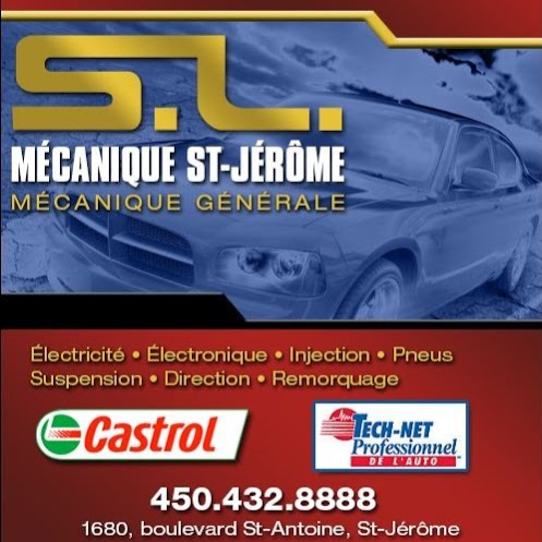 Garage S.L. Mécanique St-Jérôme | 1680 Boulevard Saint-Antoine, Saint-Jérôme, QC J7Z 7M2, Canada | Phone: (450) 432-8888