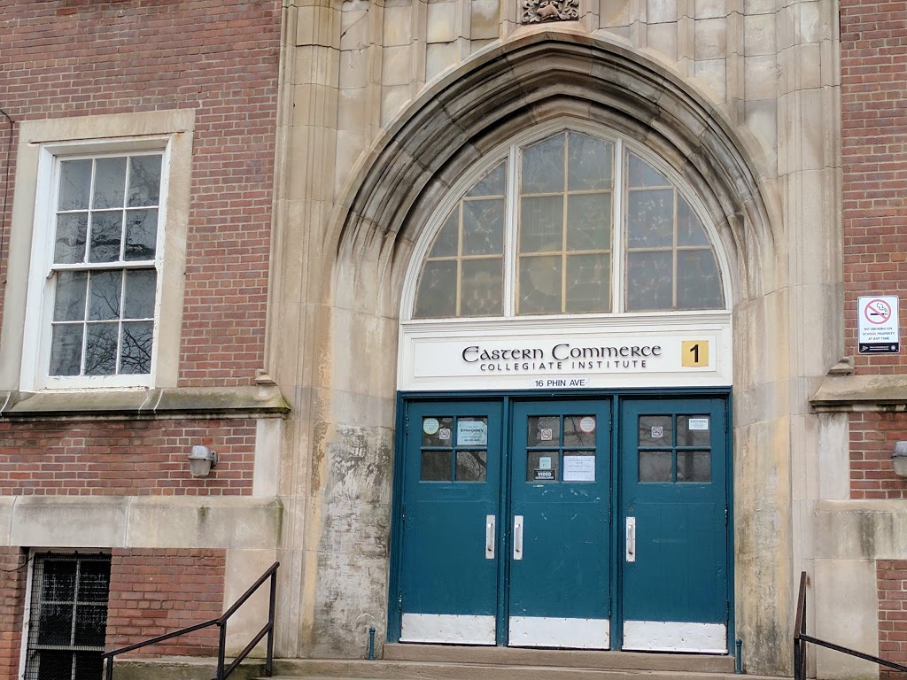 Eastern Commerce Collegiate Institute | 16 Phin Ave, Toronto, ON M4J 3T2, Canada | Phone: (416) 393-0230