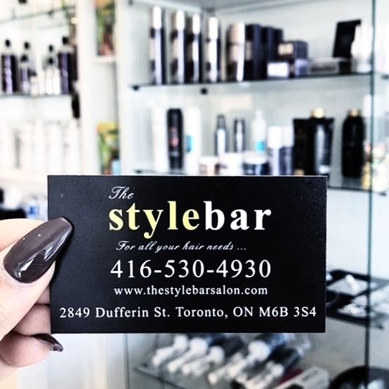 The Style Bar | 2849 Dufferin St, North York, ON M6B 3S4, Canada | Phone: (416) 530-4930