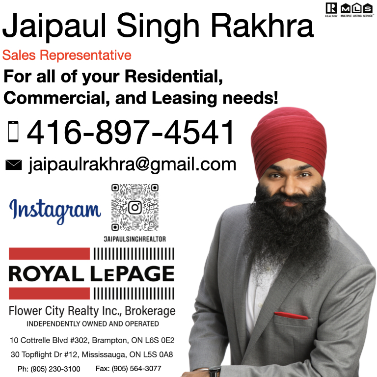 Jaipaul Singh Rakhra | 30 Topflight Dr, Mississauga, ON L5S 0A8, Canada | Phone: (416) 897-4541