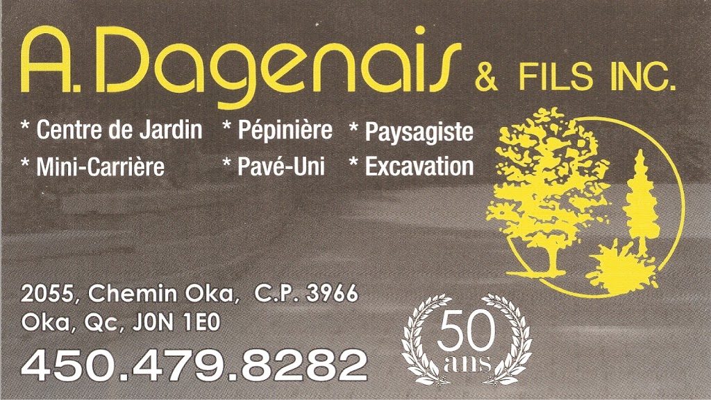 Armand Dagenais & Fils Inc | 2055 Chemin dOka, Oka, QC J0N 1E0, Canada | Phone: (450) 479-8282