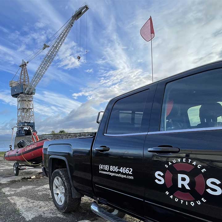 SRS Sauvetage Nautique | 8 Rue des Émeraudes, Lévis, QC G6W 6Y6, Canada | Phone: (418) 806-4662