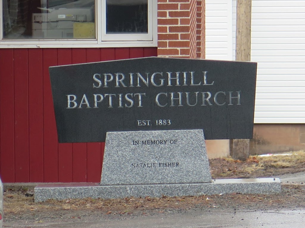 Springhill Baptist Church | 47 Church St, Springhill, NS B0M 1X0, Canada | Phone: (902) 597-2252