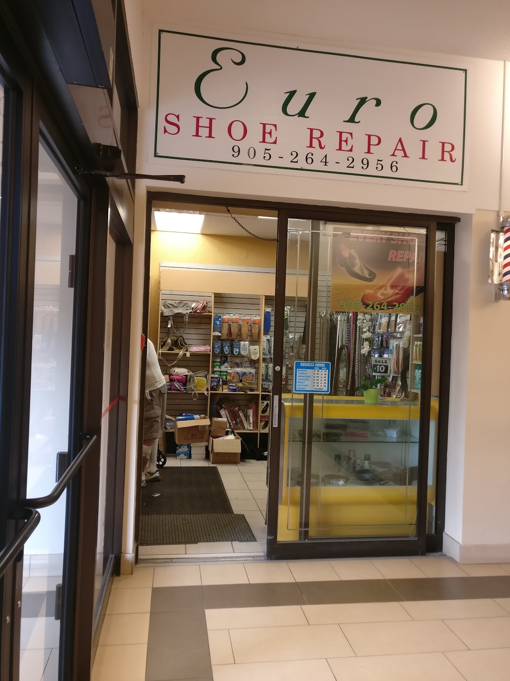 Euro Shoe Repair | 7766 Martin Grove Rd, Woodbridge, ON L4L 2C7, Canada | Phone: (905) 264-2956