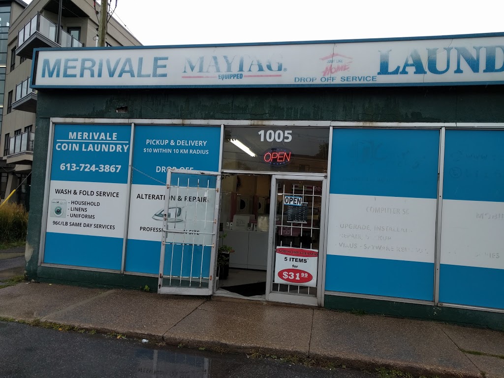 Merivale Coin Laundry | 1005 Merivale Rd, Ottawa, ON K1Z 6A6, Canada | Phone: (613) 724-3867