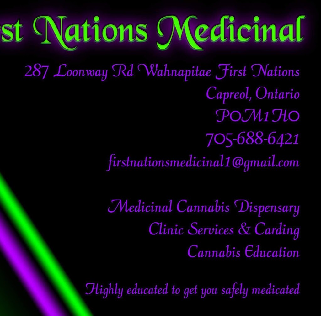 First Nations Medicinal | 287 Loonway Rd, Capreol, ON P0M 1H0, Canada | Phone: (705) 688-6421