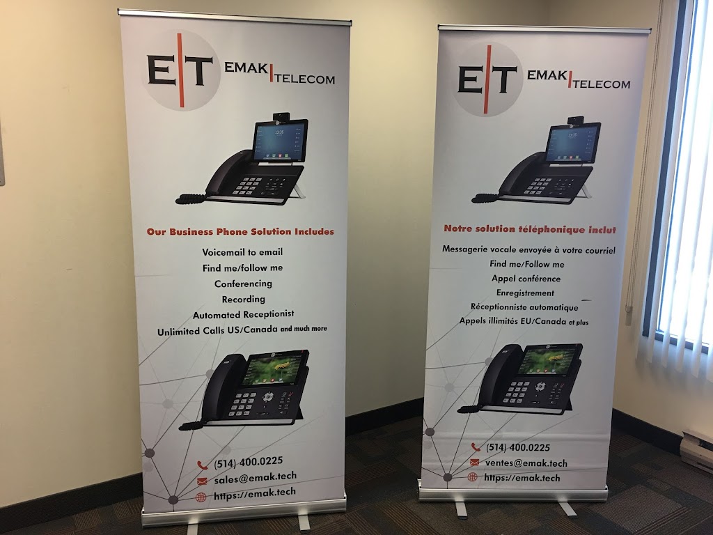 EMAK Telecom | 1435 Boulevard Saint-Martin O Suite 305, Laval, QC H7S 2C6, Canada | Phone: (514) 738-6000