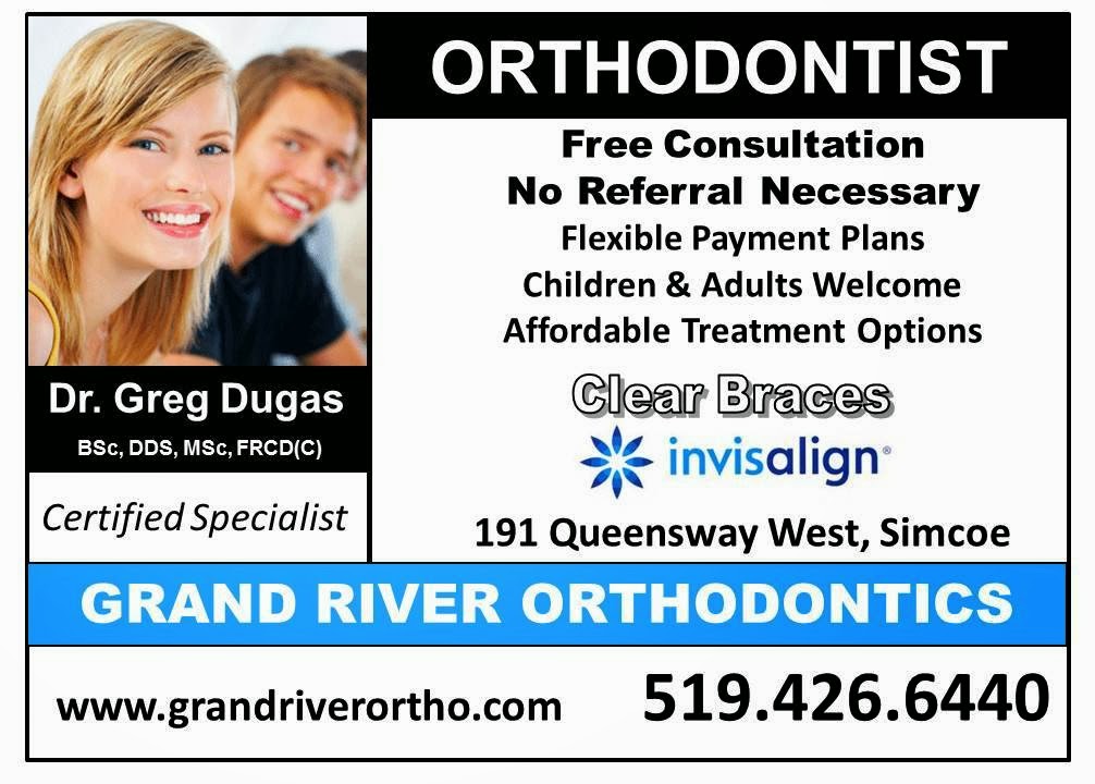 Grand River Orthodontics | 191 Queensway West, Simcoe, ON N3Y 2M8, Canada | Phone: (519) 426-6440