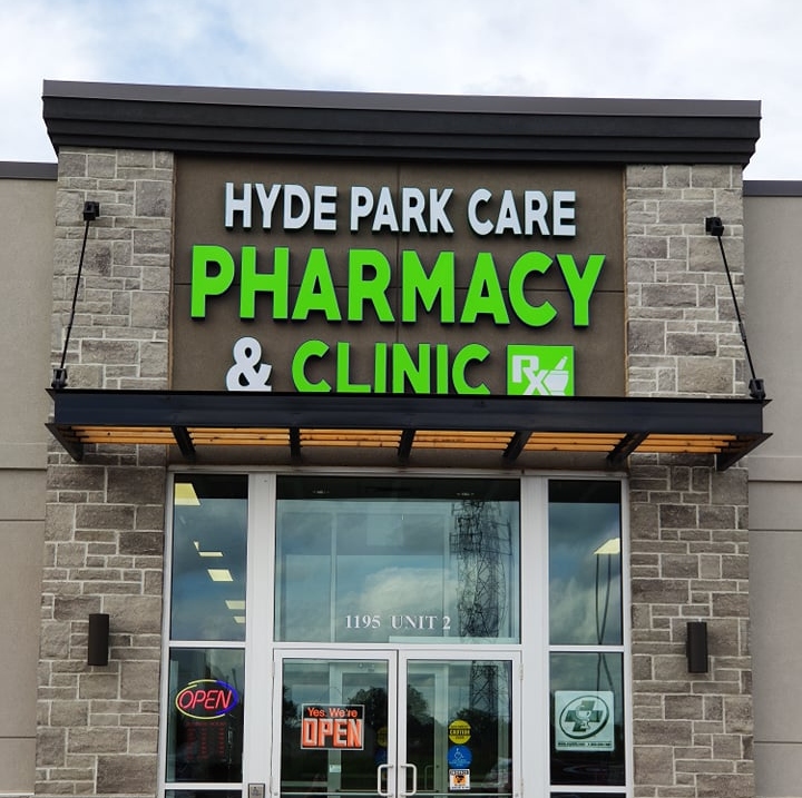 HYDE PARK CARE PHARMACY | 2-1195 Hyde Park Rd, London, ON N6H 5K6, Canada | Phone: (519) 473-0444