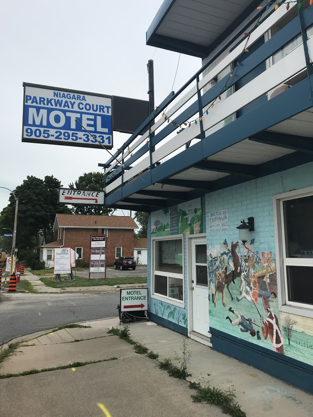 Niagara Parkway Court Motel | 3708 Main St, Niagara Falls, ON L2G 6B1, Canada | Phone: (905) 295-3331