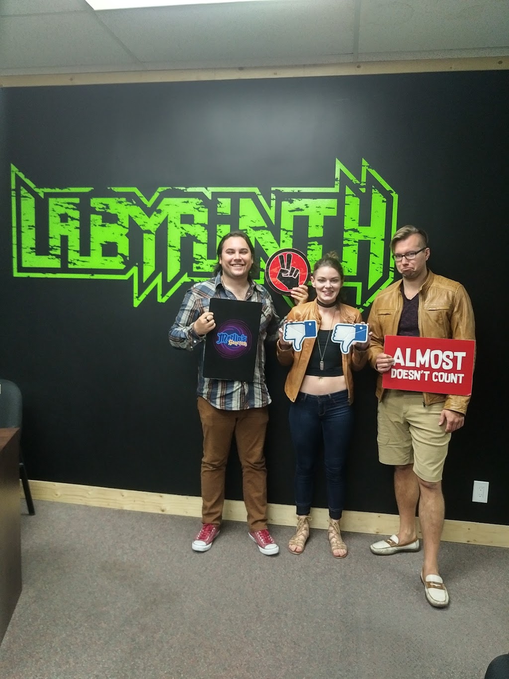 Labyrinth Escape Games | 125 Edward St, Aurora, ON L4G 1W3, Canada | Phone: (905) 503-4090