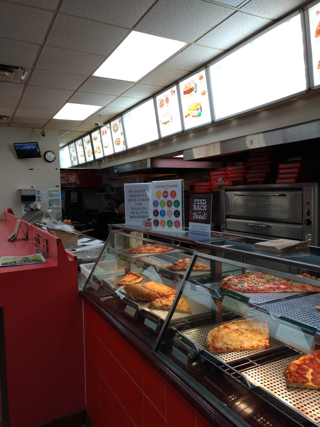 Pizza Pizza | 815 Main Street west, Hamilton, ON L8S 1A2, Canada | Phone: (905) 527-1111