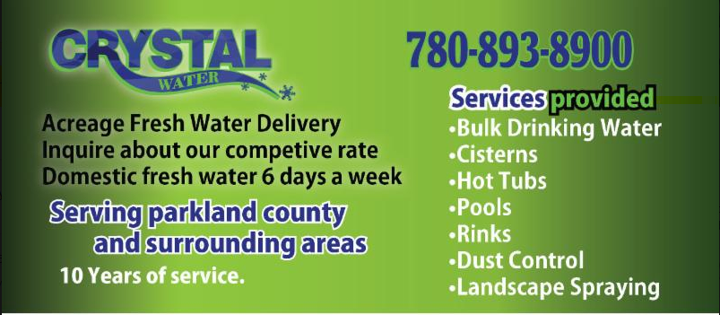 Crystal Water Service | 11 Boulder Blvd, Stony Plain, AB T7Z 1V6, Canada | Phone: (780) 893-8900