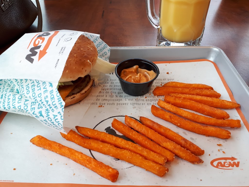 A&W Canada | 2915 Boulevard de la Gare, Vaudreuil-Dorion, QC J7V 9R2, Canada | Phone: (450) 455-0438