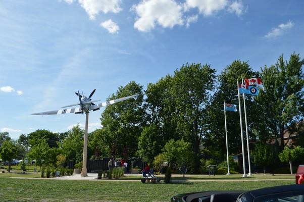 Essex Memorial Spitfire Monument | Talbot Street N. Heritage Gardens, Essex ON C/O Box 301, Cottam, ON N0R 1B0, Canada | Phone: (519) 566-8125