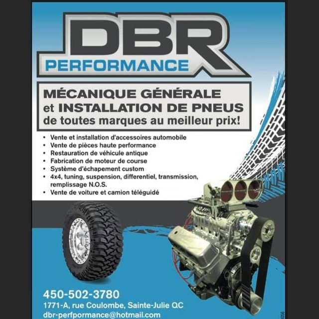 DBR Performance | 1771 Rue Coulombe A, Sainte-Julie, QC J3E 0C2, Canada | Phone: (450) 502-3780