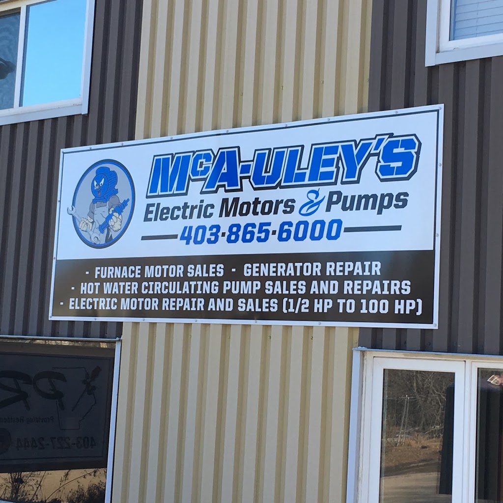 McA-uleys Electric Motors & Pumps | 4916 48 Ave Unit B, Innisfail, AB T4G 1N7, Canada | Phone: (403) 865-6000