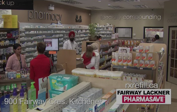 Fairway Lackner Pharmacy | Pharmasave | 900 Fairway Crescent, Kitchener, ON N2A 0A1, Canada | Phone: (519) 954-8794