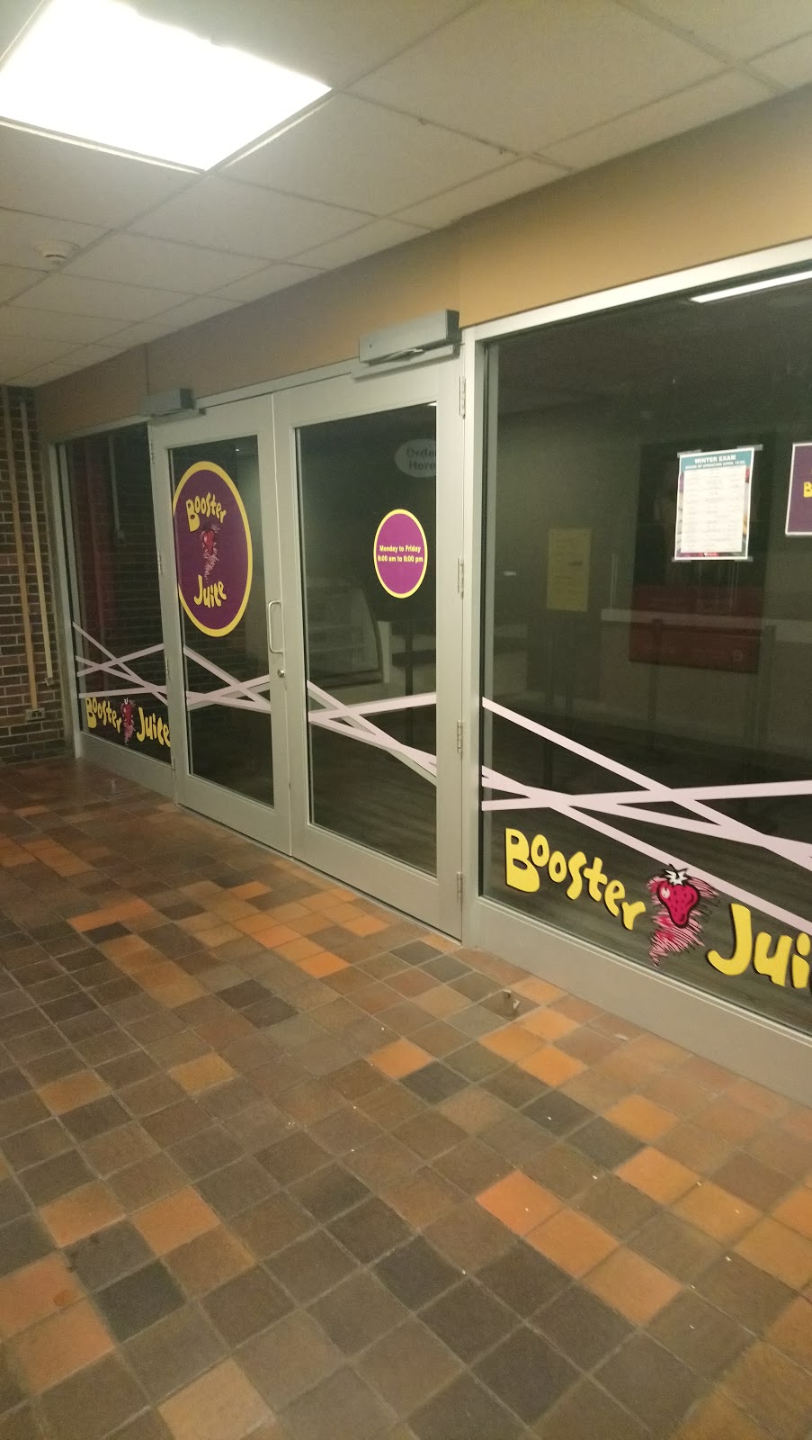 Booster Juice | University Centre, 1125 Colonel By Dr 4th floor, Ottawa, ON K1S 5B6, Canada | Phone: (613) 520-2600 ext. 4485