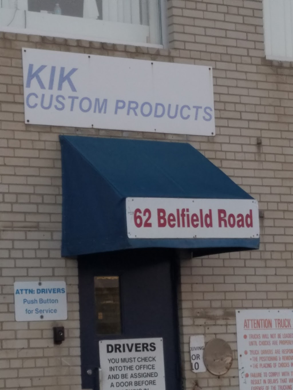 Kik Custom Products | 62 Belfield Rd, Etobicoke, ON M9W 1G1, Canada | Phone: (416) 740-7400