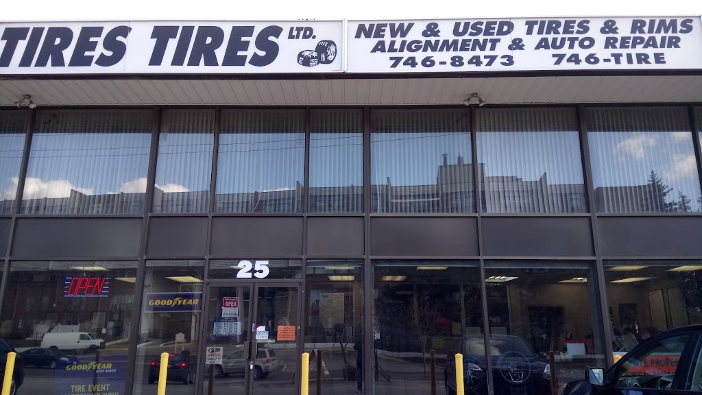 Tires Tires Ltd | 25 Eddystone Ave, North York, ON M3N 1H5, Canada | Phone: (416) 746-8473