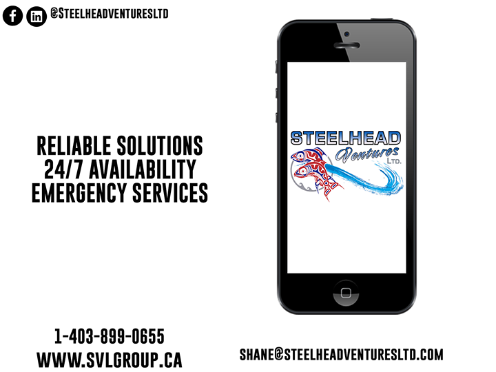 Steelhead Ventures | 560 Griffin Rd E, Cochrane, AB T4C 2B7, Canada | Phone: (587) 493-0598