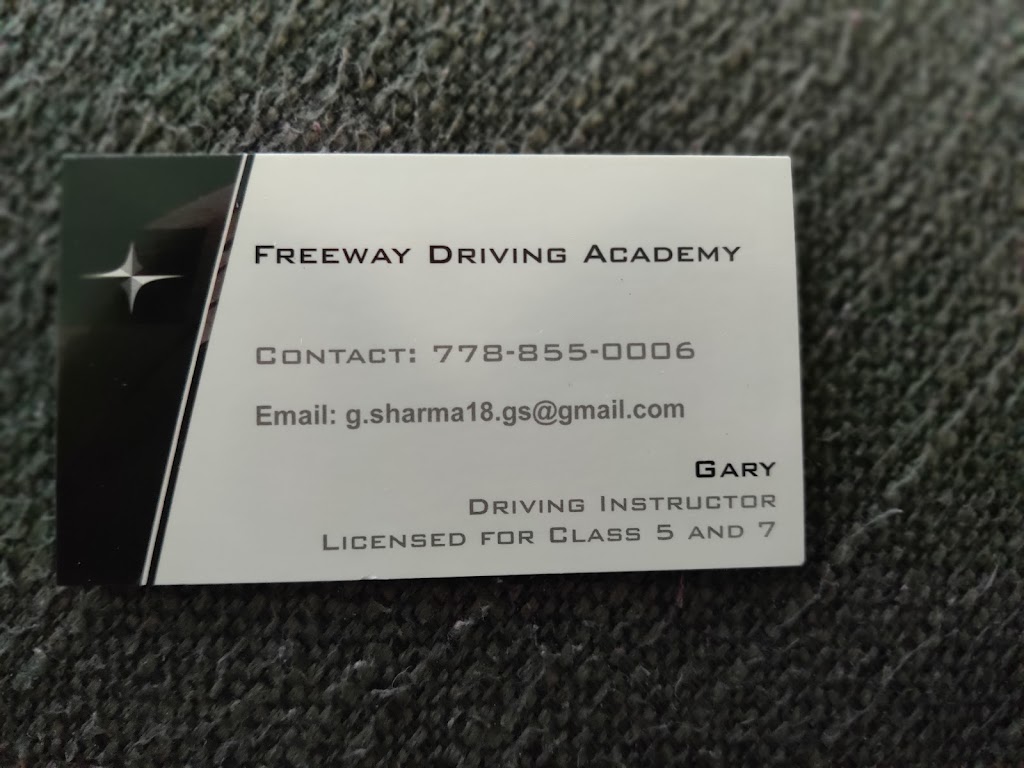 FREEWAY DRIVING ACADEMY | 8074 15th Ave, Burnaby, BC V3N 1X2, Canada | Phone: (778) 855-0006