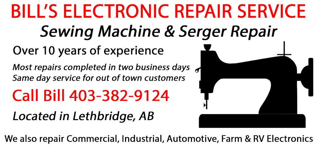 Bills Electronic Repair Service | 2415 8 Ave N, Lethbridge, AB T1H 1C1, Canada | Phone: (403) 382-9124