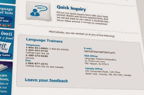 Language Trainers Canada | 251 Consumers Rd, Toronto, ON M2J 4R3, Canada | Phone: (289) 272-0100