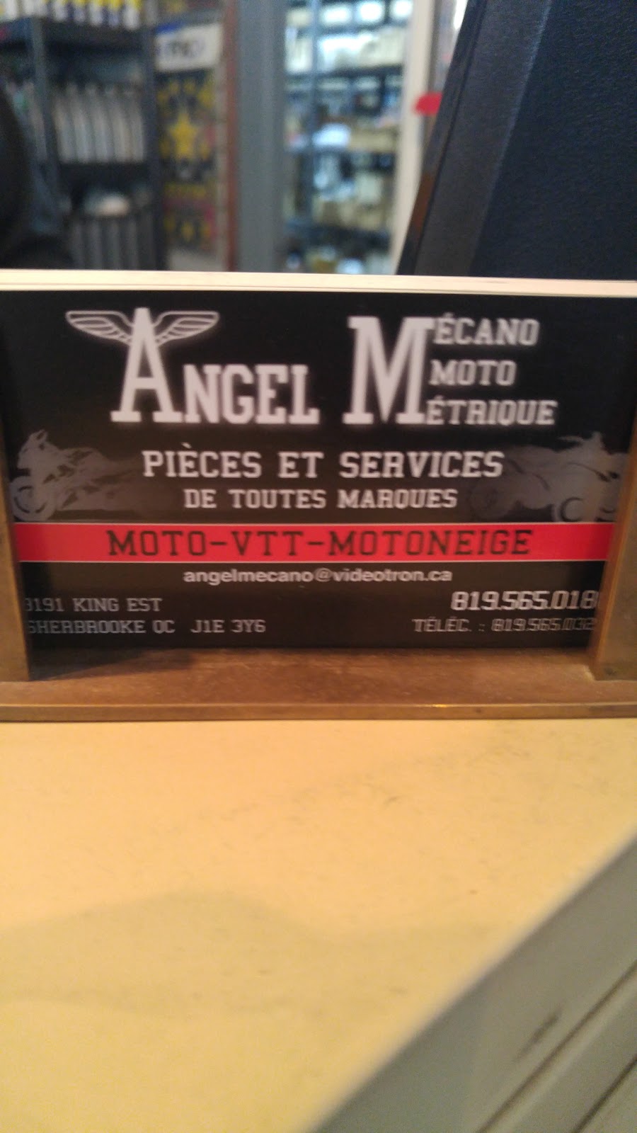 Angel Mecano Moto Metrique Lte | 3191 Rue King E, Sherbrooke, QC J1E 3Y6, Canada | Phone: (819) 565-0188