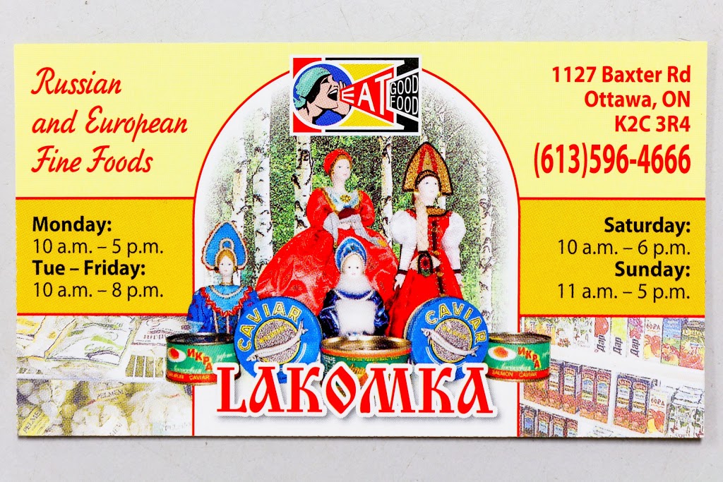 Lakomka International Deli | 1127 Baxter Rd, Ottawa, ON K2C 1M1, Canada | Phone: (613) 596-4666