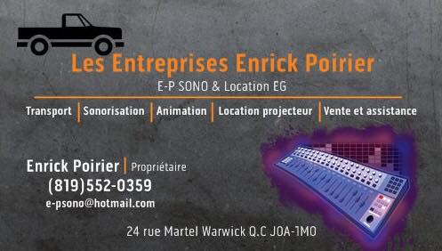 Déménagement Les Entreprises Enrick Poirier | 240 Chemin des Dalles app.4, Saint-Étienne-des-Grès, QC G0X 2P0, Canada | Phone: (819) 552-0359