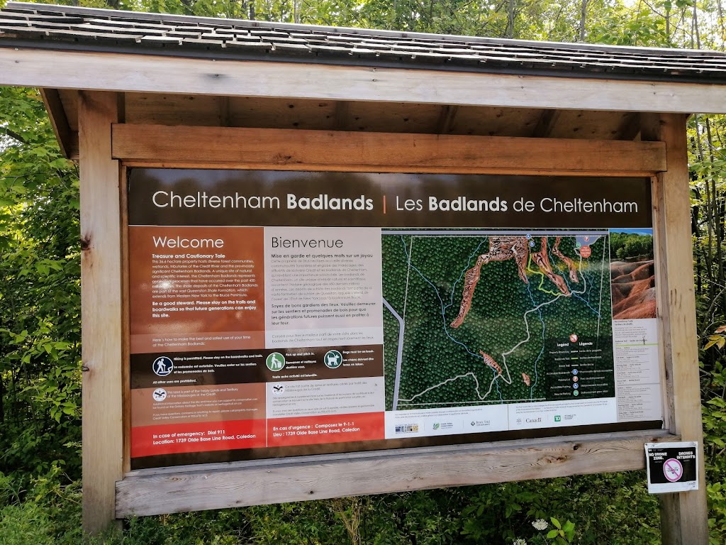 Cheltenham Badlands | 1739 Olde Base Line Rd, Caledon, ON L7C 0K6, Canada | Phone: (800) 367-0890