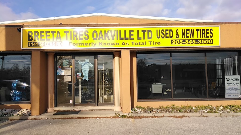 Breeta Tires Ltd | 1141 Speers Rd, Oakville, ON L6L 2X5, Canada | Phone: (905) 845-3500