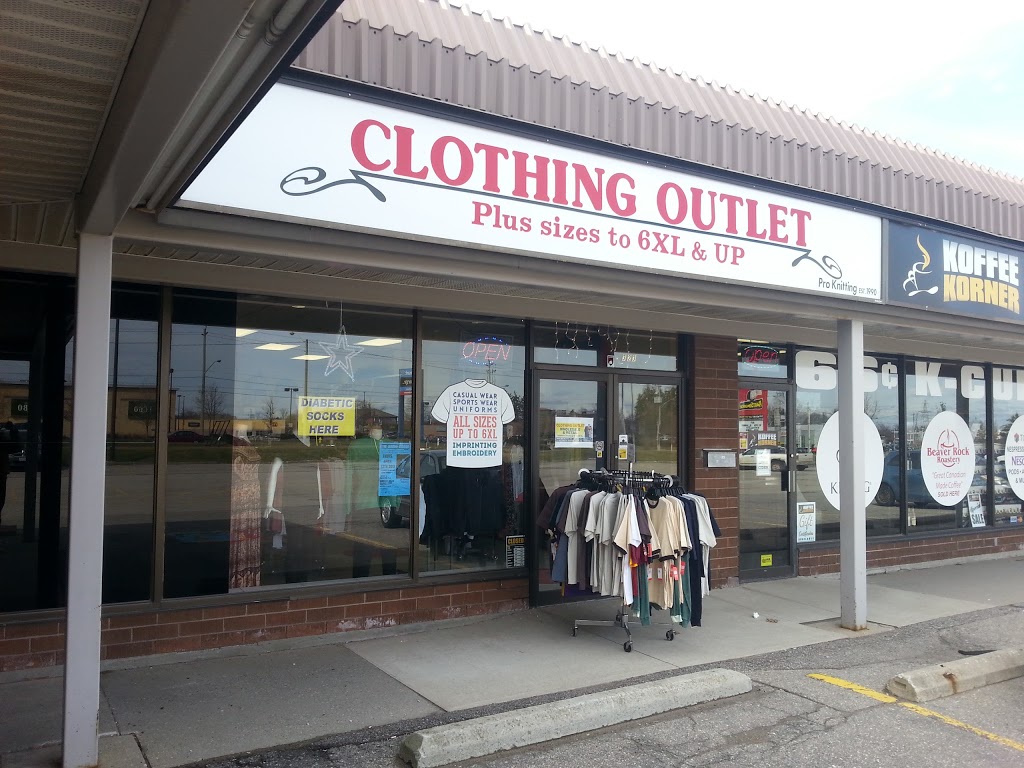 Pro Knitting Clothing Outlet | 323 King George Rd, Brantford, ON N3R 5L9, Canada | Phone: (519) 751-1980