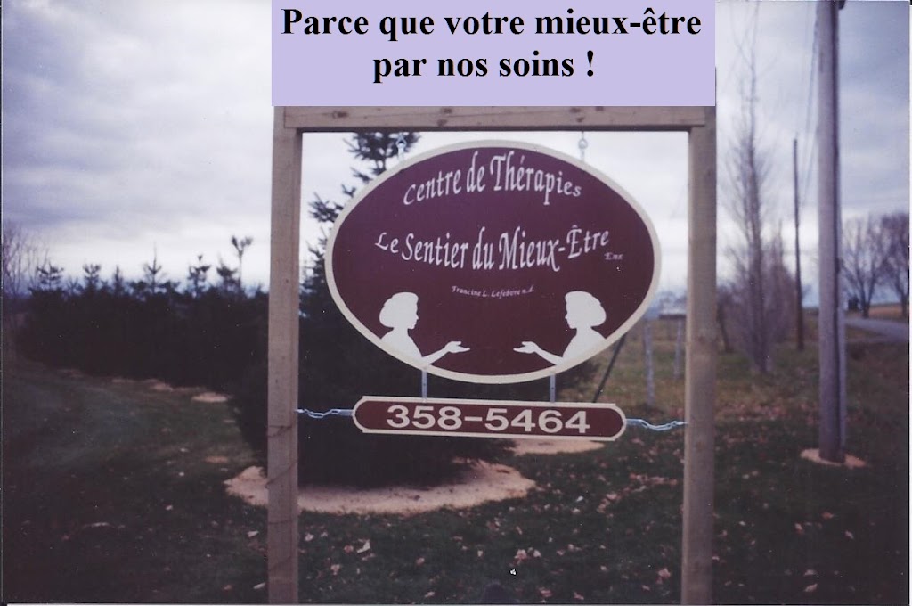 Sentier Du Mieux-Etre (Le) | 7 2e Rang, Warwick, QC J0A 1M0, Canada | Phone: (819) 358-5464