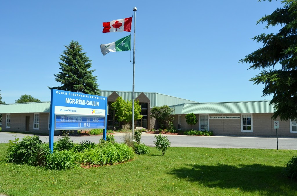 École élémentaire catholique Mgr-Rémi-Gaulin | 51 Virginia St, Kingston, ON K7K 5Y3, Canada | Phone: (613) 547-6277